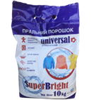 Пральний порошок "СУПЕР БРАЙТ" 10 кг УНІВЕРСАЛЬНИЙ (для автоматичного прання)